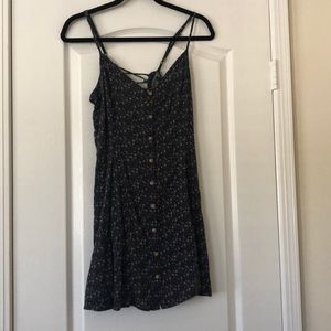 American Eagle Spaghetti strap slip floral dress